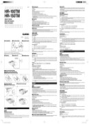 Casio HR-100TM User Guide