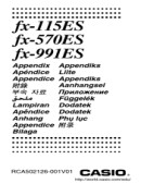 Casio FX-991ES Appendix
